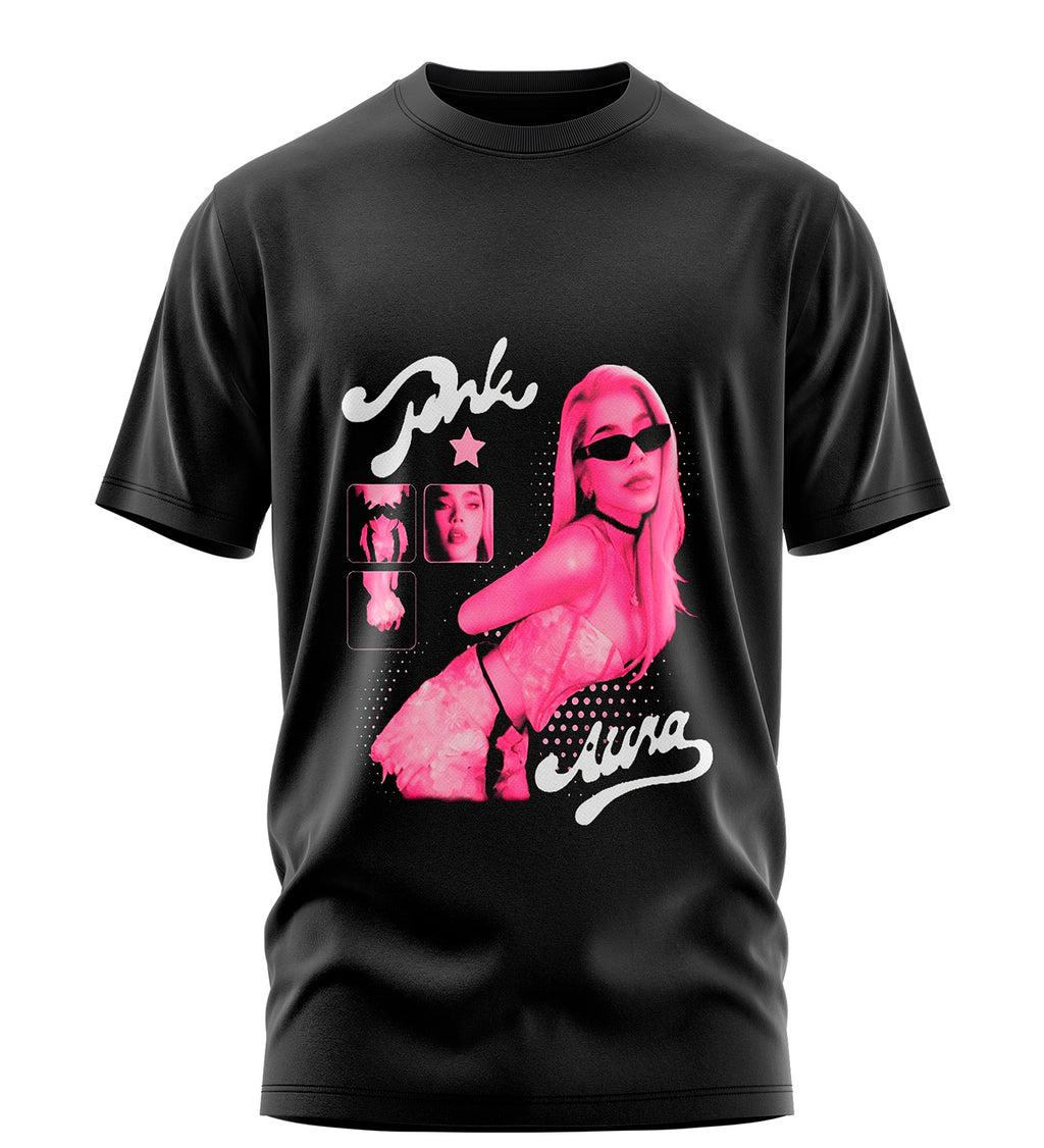 Playera Manga Corta 100% Algodón Kenia Os Keninis Pink Aura