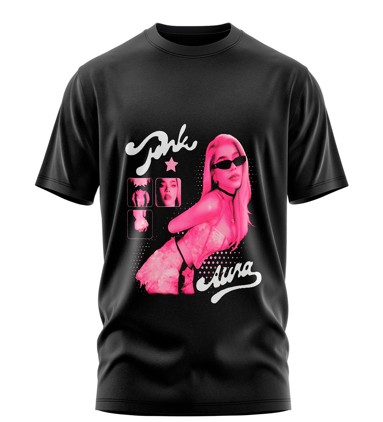 Playera Manga Corta 100% Algodón Kenia Os Keninis Pink Aura