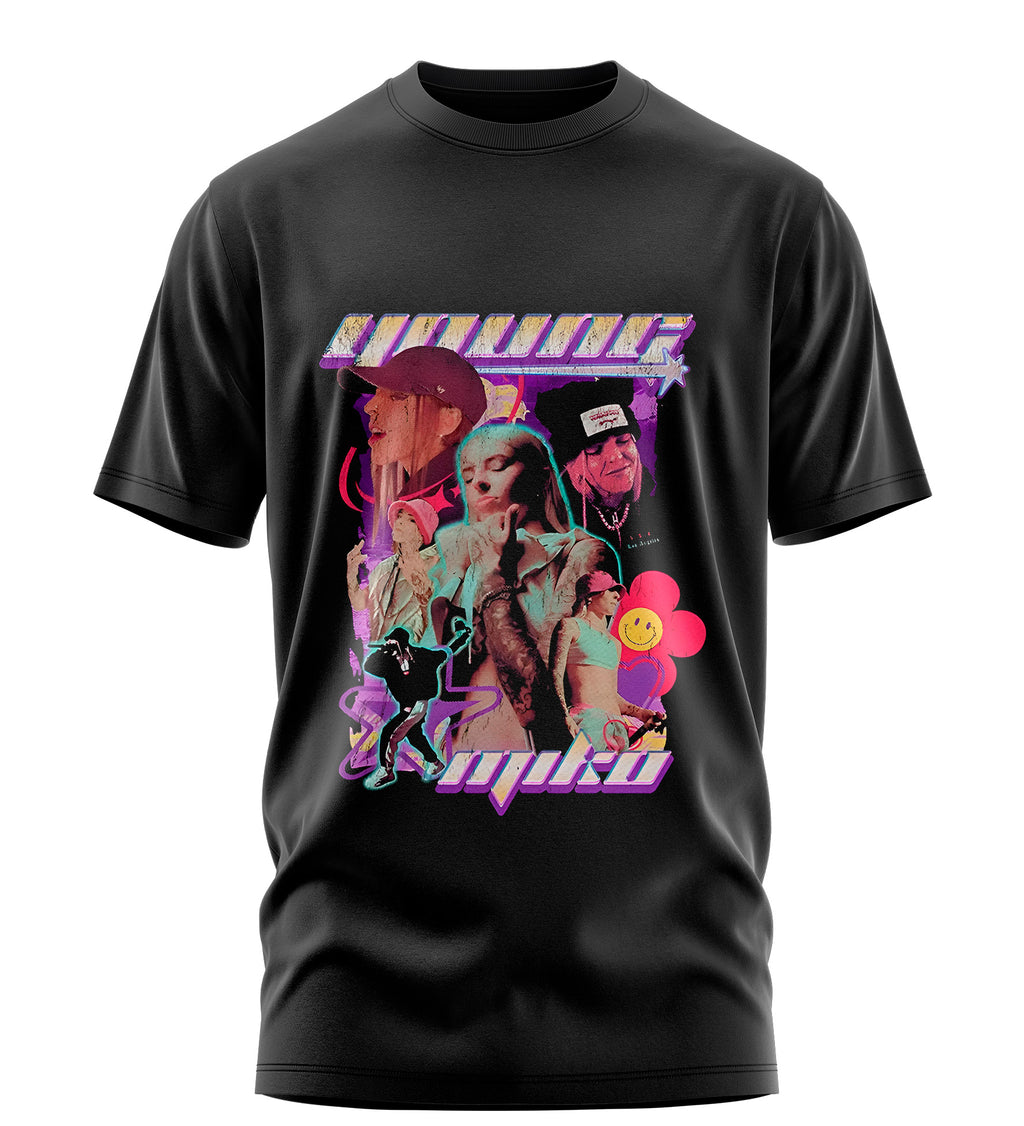 Playera Manga Corta 100% Algodón Young Miko