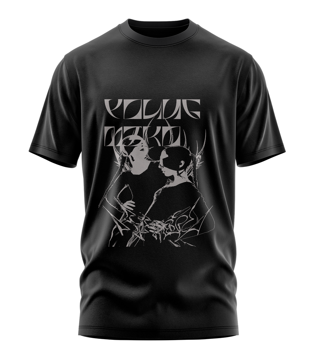 Playera Manga Corta 100% Algodón Young Miko V3