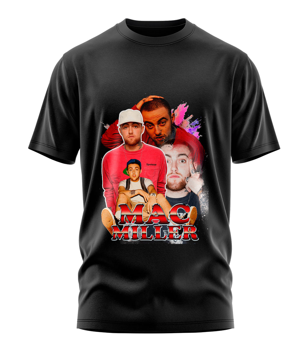 Playera Manga Corta 100% Algodón Mac Miller