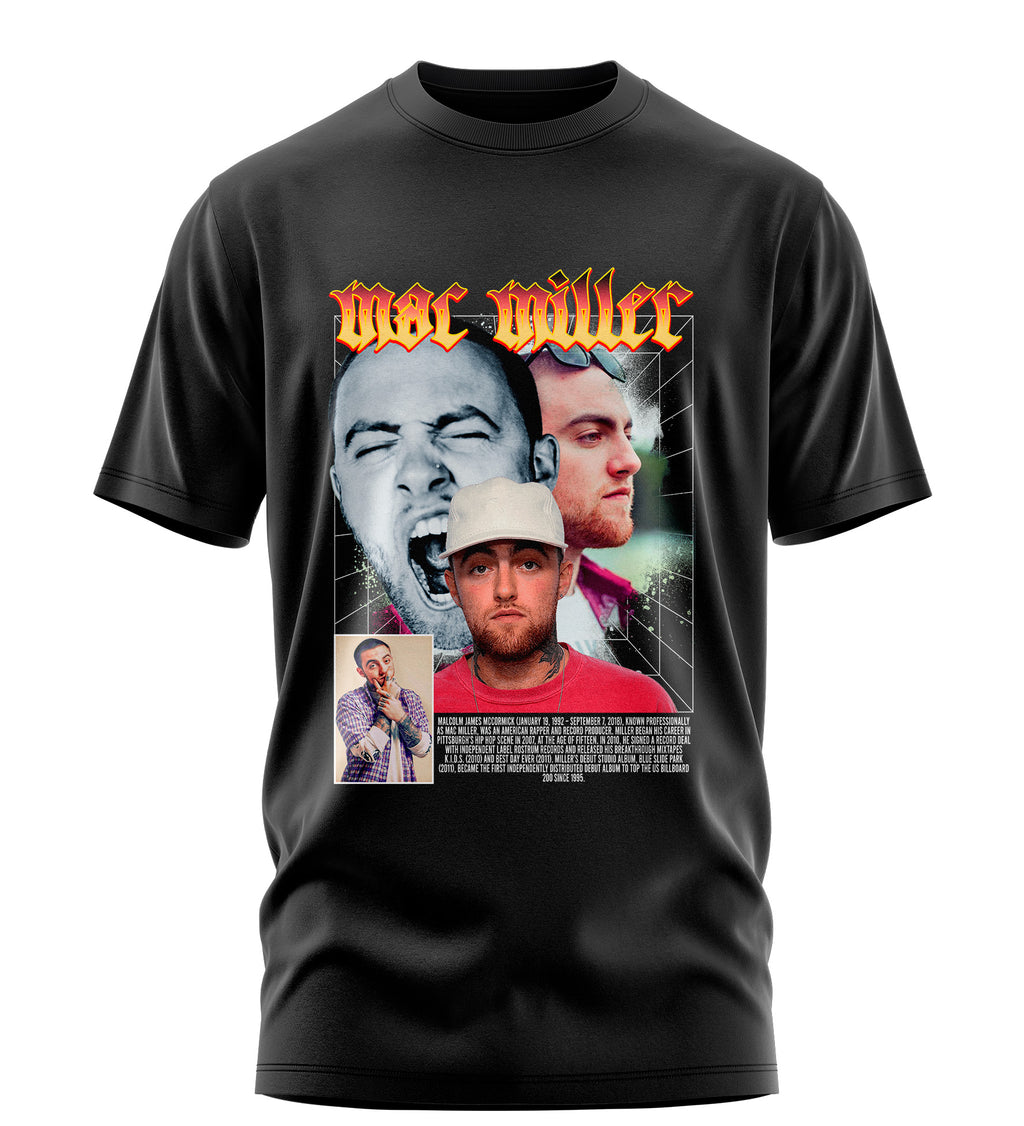 Playera Manga Corta 100% Algodón Mac Miller V2