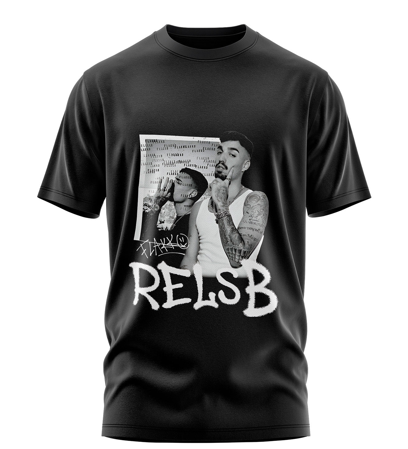 Playera Manga Corta 100% Algodón SKINNY FLAK RELS B V4