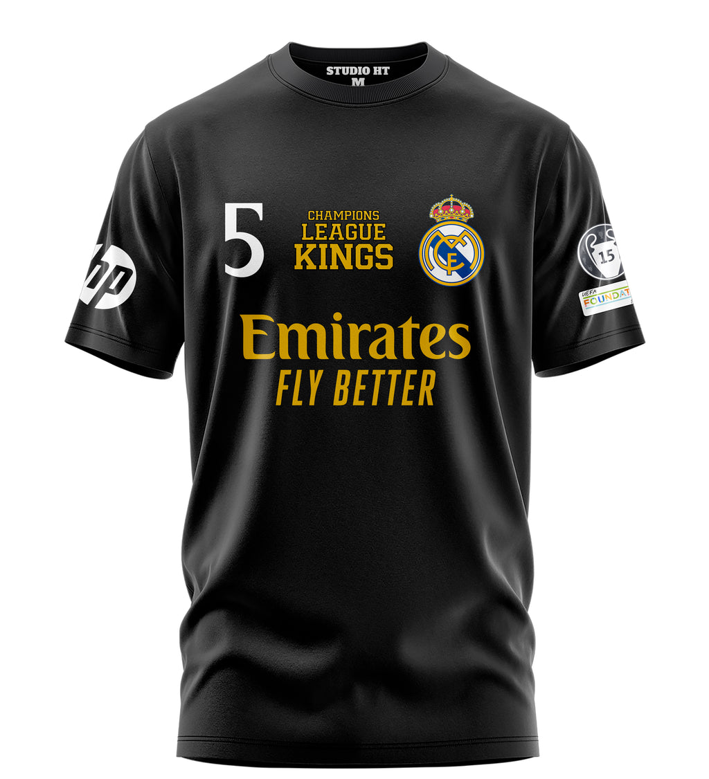 Playera Tela Deportiva Edicion Champions Jude Bellingham