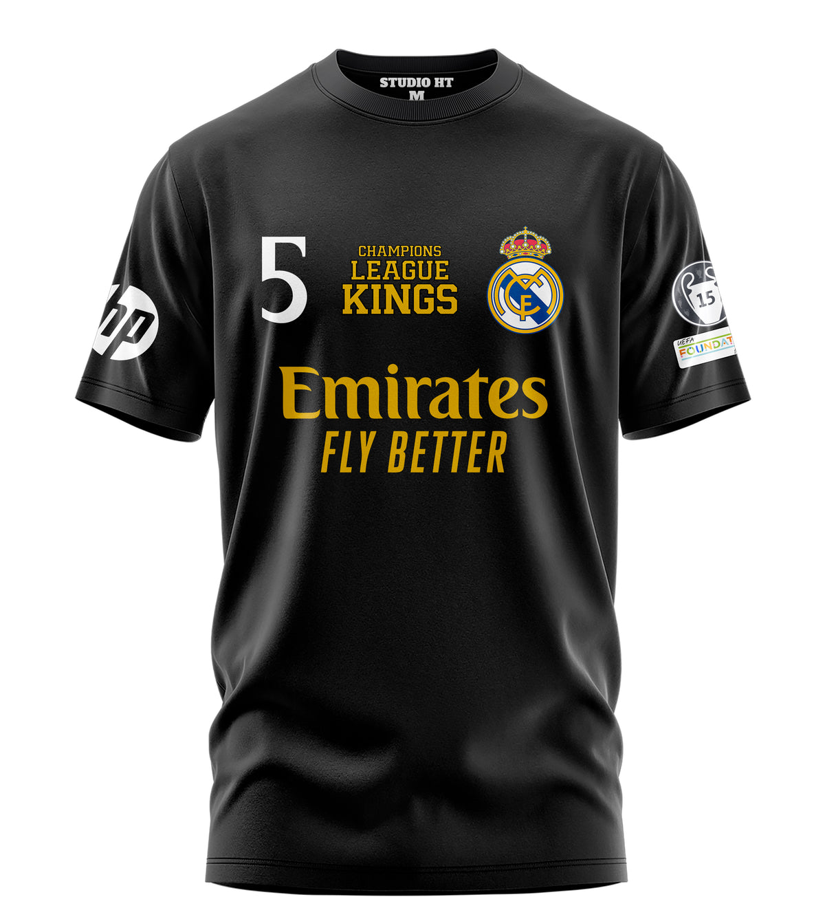 Playera Tela Deportiva Edicion Champions Jude Bellingham