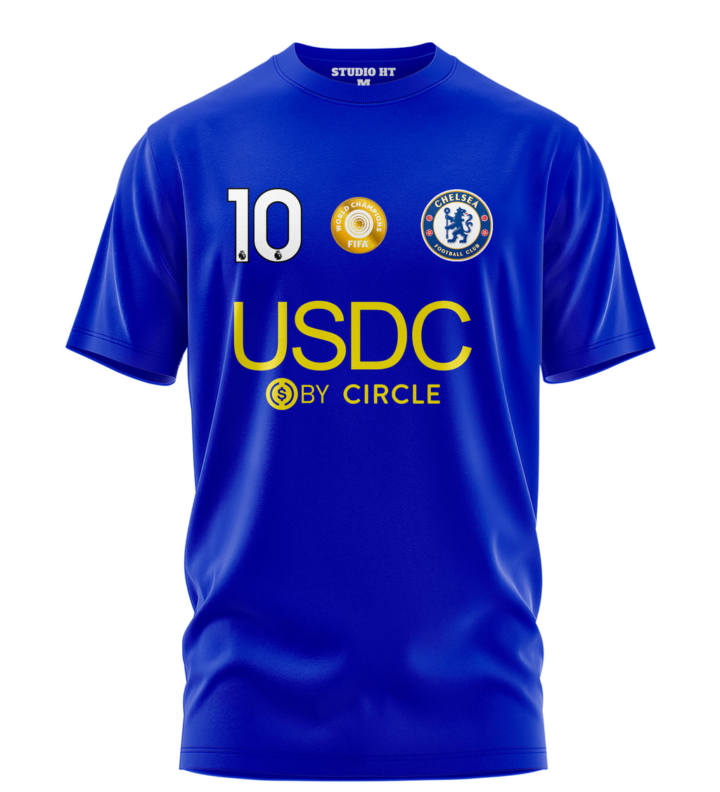 Playera Cole Palmer Equipo Londres Tela Deportiva
