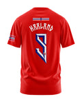 Playera Deportiva Para Niño Erling Haaland Noruega
