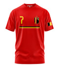 Playera Manga Corta 100% Algodón Kevin De Bruyne Belgica