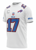 Playera Manga Corta Tela Deportiva Josh Allen Buffalo