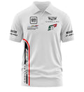 Playera Tipo Polo Deportiva Checo SP11 Blanca