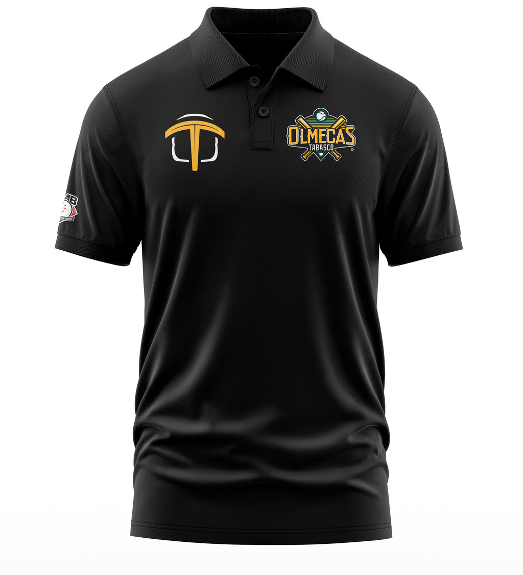 Playera Tipo Polo Deportiva Baseball Olmecas Tabasco