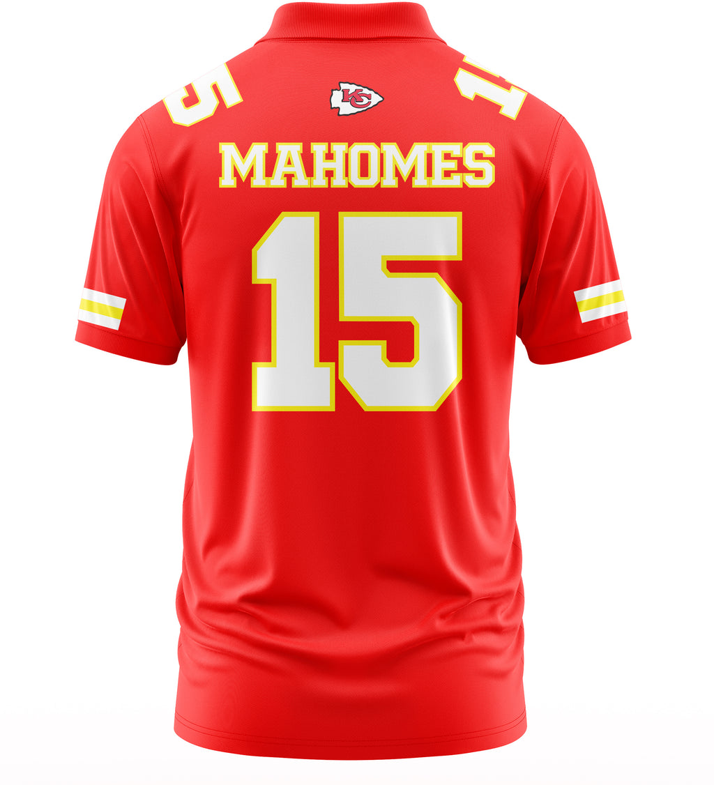 Playera Tipo Polo Deportiva P MAHOMES #15