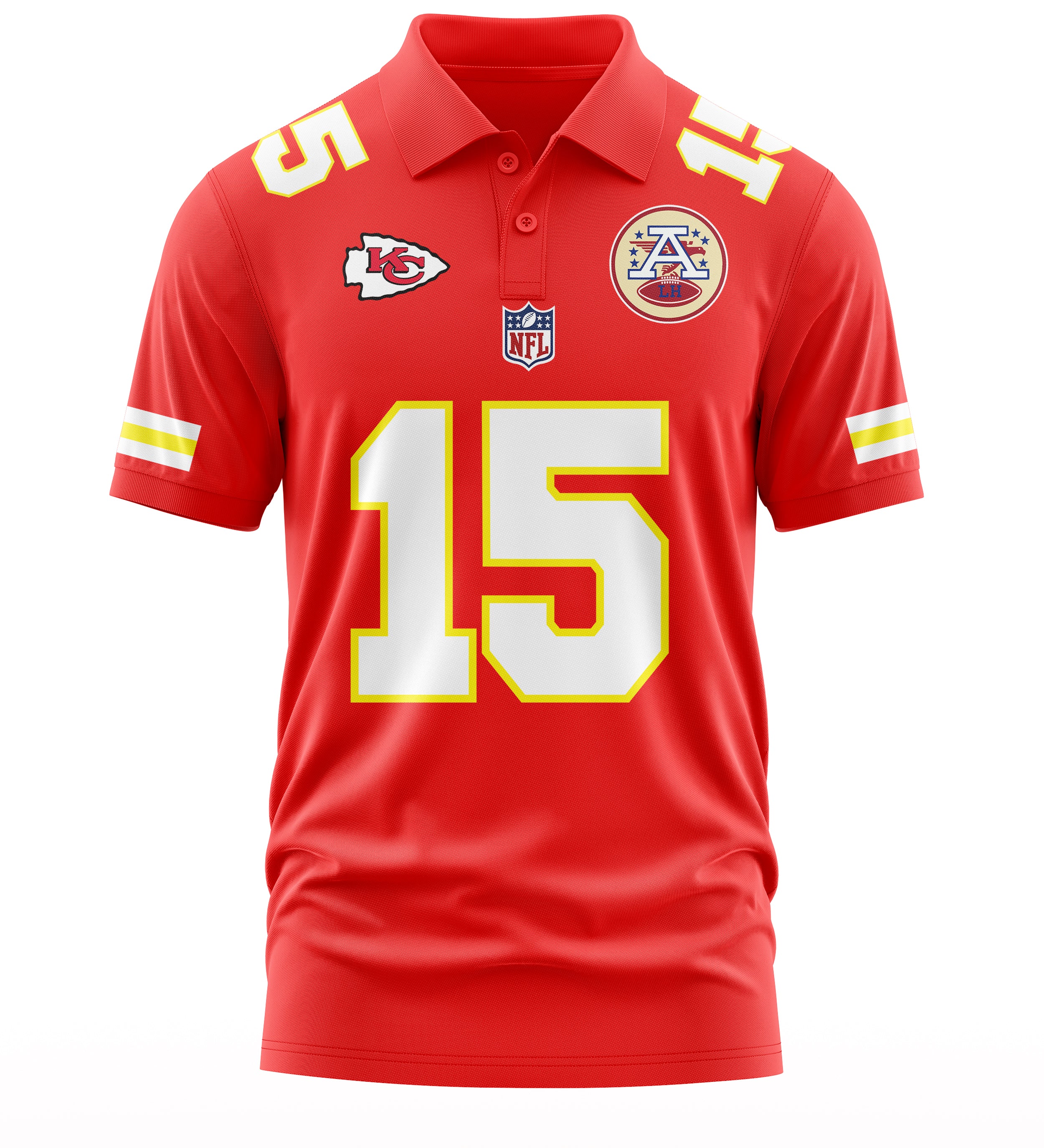 Playera Tipo Polo Deportiva P MAHOMES #15