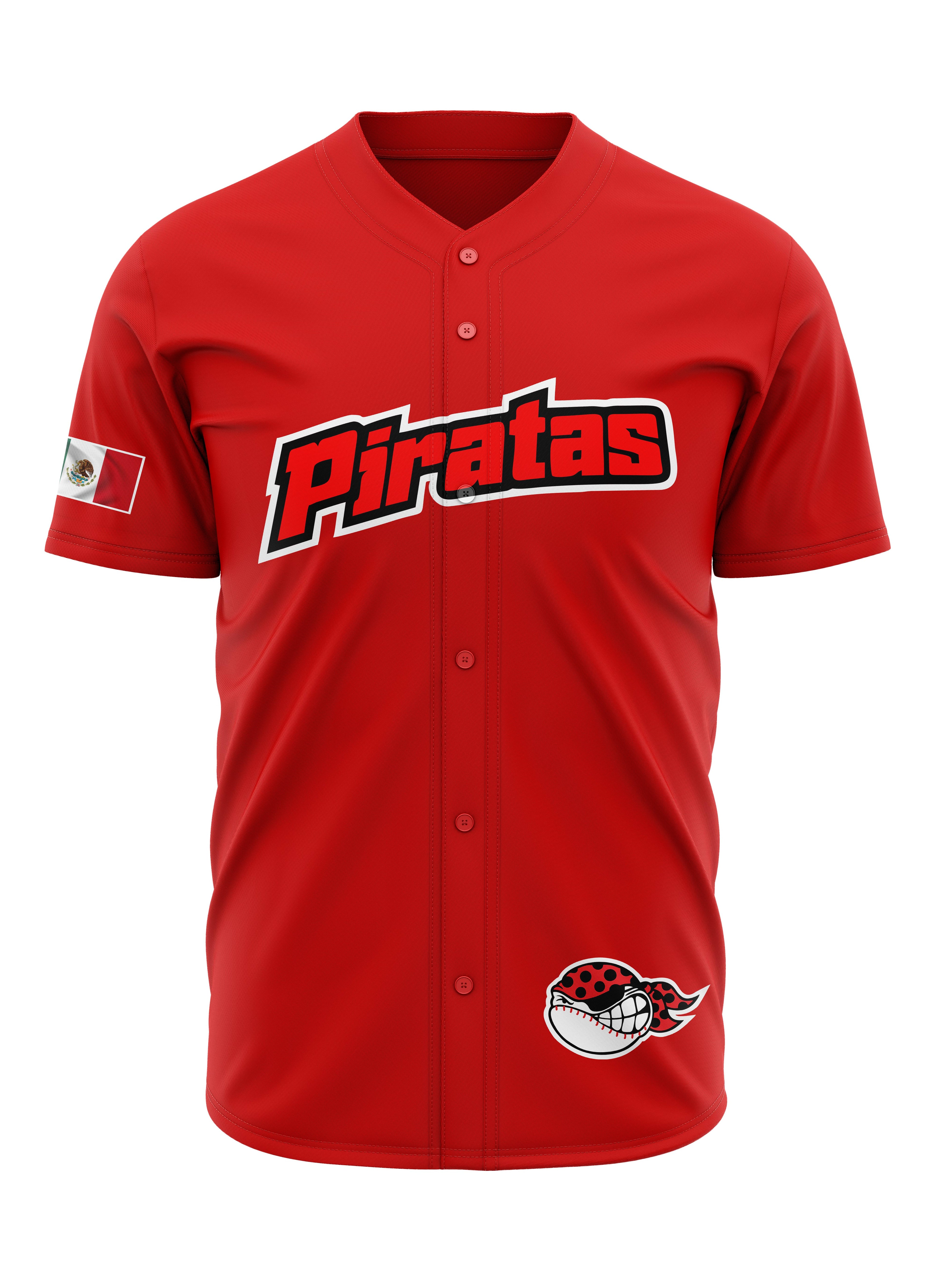 CAMISOLA JERSEY BASEBALL Piratas De Campeche