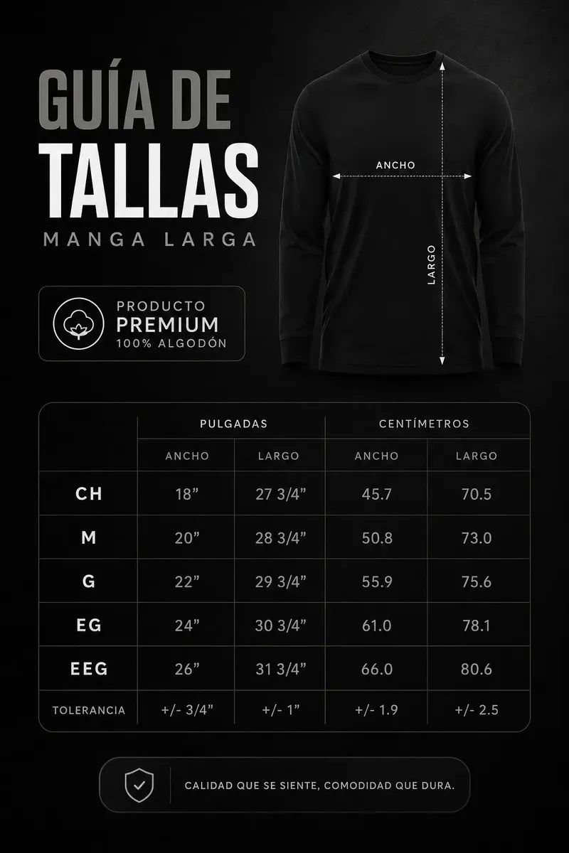 Playera Manga Larga NARUTO MADARA UCHIHA