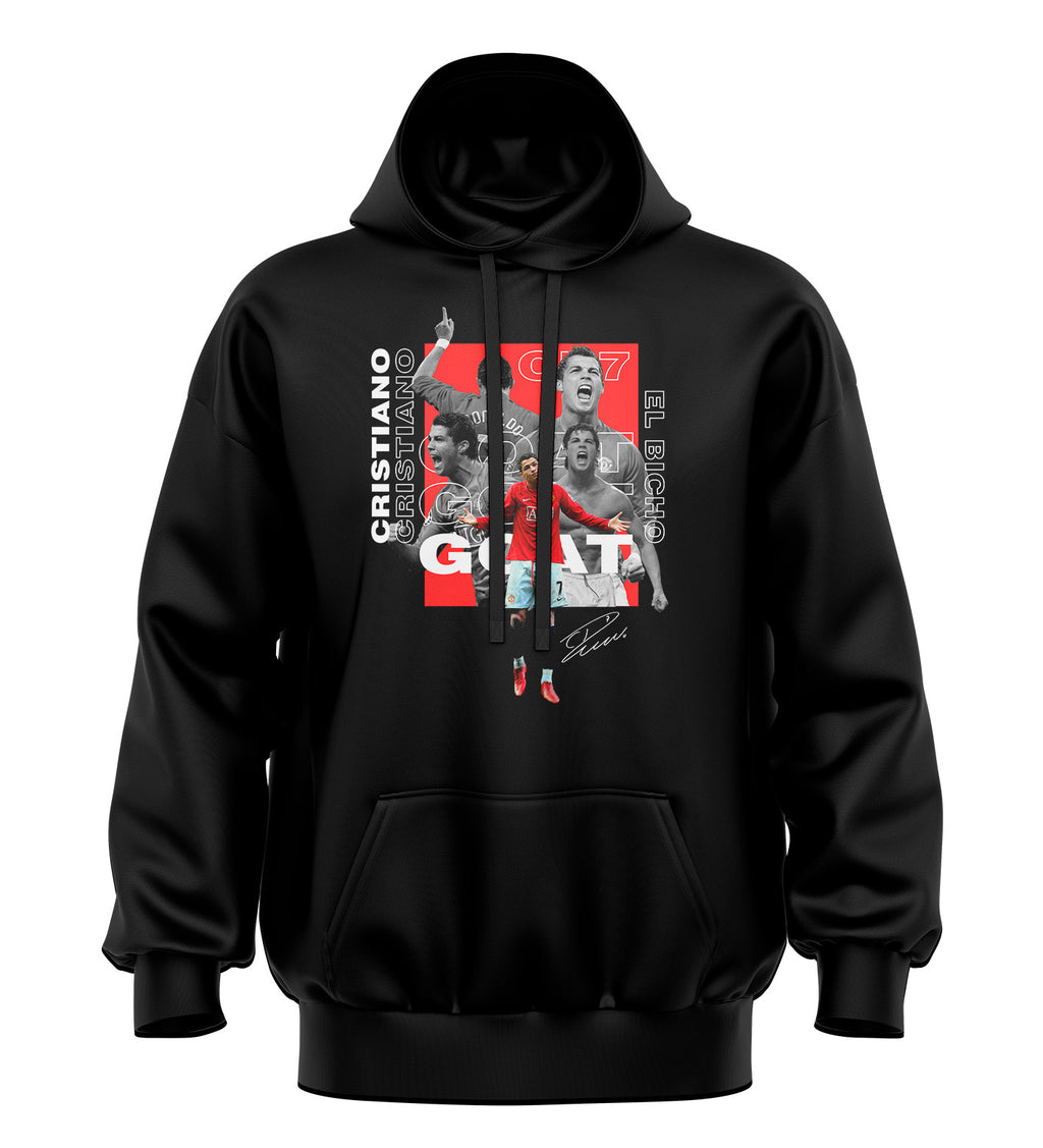 Hoodie Ronaldo Cristiano GOAT Leyenda