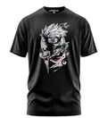 Playera Manga Corta 100% Algodón Kakashi Hatake Naruto