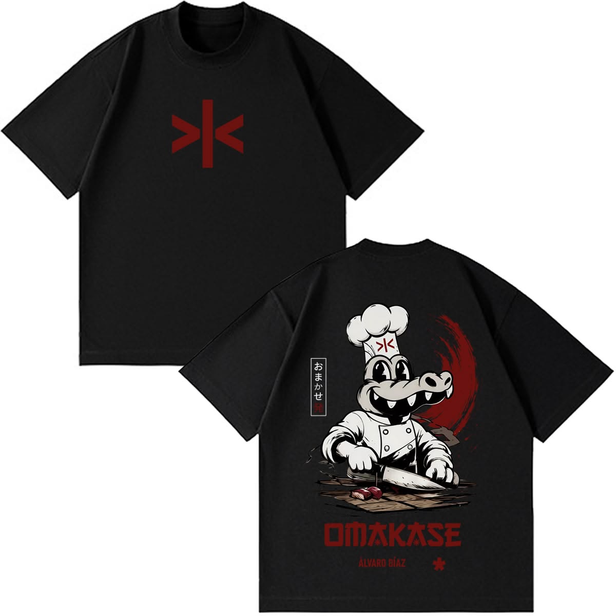 Playera Alvarito Díaz Omakase